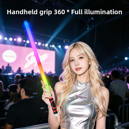 Multifunctional light-emitting stick is rechargeable