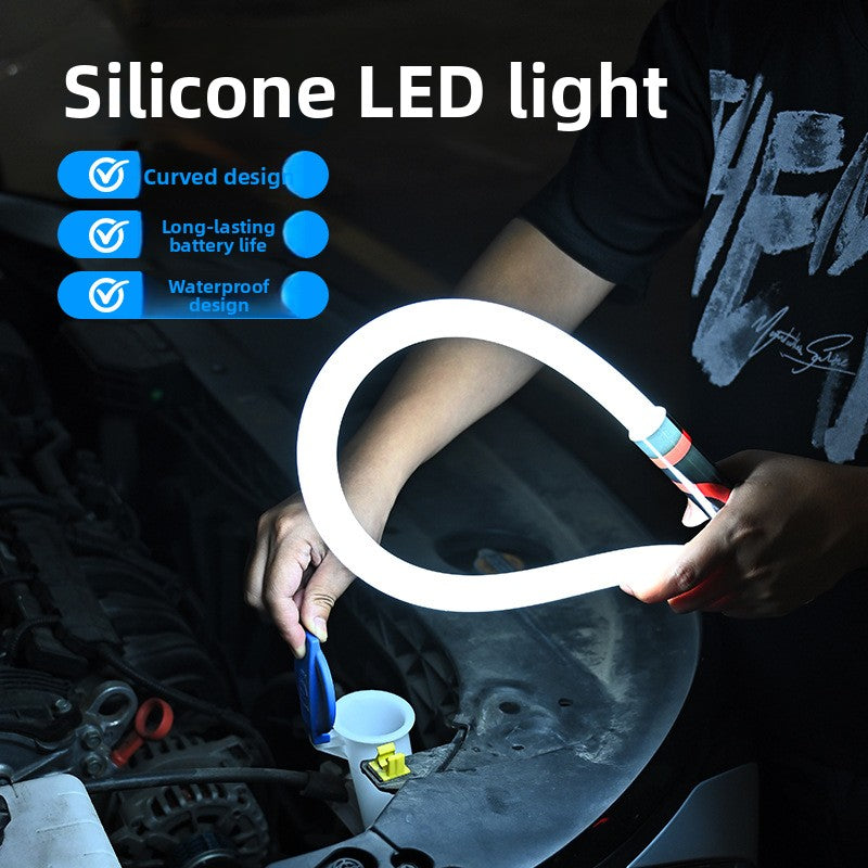 Multifunctional light-emitting stick is rechargeable